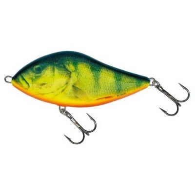 VOBLER SALMO SLIDER SINKING, REAL HOT PERCH, 5CM, 8G foto