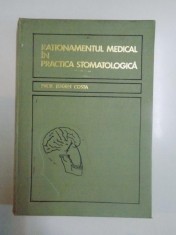 RATIONAMENTUL MEDICAL IN PRACTICA STOMATOLOGICA (MORFOLOGIA FUNCTIONALA CLINICA A APARATULUI DENTOMAXILAR) de EUGEN COSTA , 1970 foto