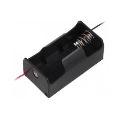 Suport baterie D R20 x1buc cu terminal cablu 150mm COMF BH-111A