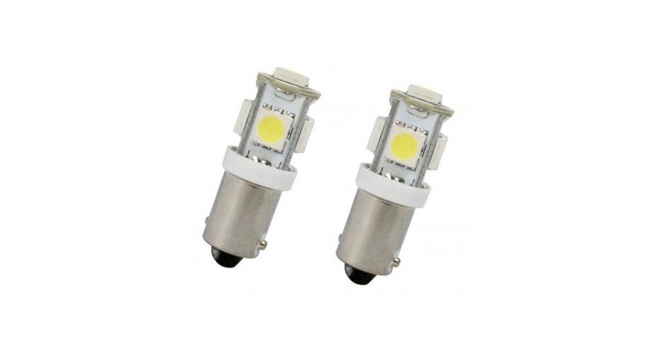 Boîte De 10 Ampoules 6V 3W BA9S T8,5 - Pour Feux De Position Et Clignotants - Marque RIATEC - Éclairage Véhicule