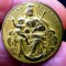 M.077 NASTURE METALIC VECHI MODEL MONEDA BAVARIA BAYERN GERMANIA 1868 22mm