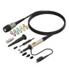 Sondă: pentru osciloscop, pasivă, pentru Măsurători Profesionale,6MHz,250MHz, 1:1, 10:1, 1,2m, Negru, CAL TEST
