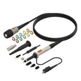 Sondă: pentru osciloscop, pasivă, pentru Măsurători Profesionale,6MHz,250MHz, 1:1, 10:1, 1,2m, Negru