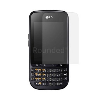 LG C660 Optimus Pro Protector Gold Plus Beschermfolie foto