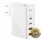 Incarcator Retea Baseus GaN2 Pro 100W 3A 2 x USB-A - 2 x USB-C Alb CCGAN2P-L02