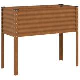 Cumpara ieftin Jardiniera de gradina 100x45x90 cm, otel rezistent la intemperii