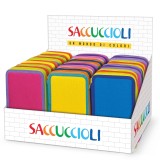 Penar echipat - Color Block Basic cu 3 fermoare (18 markere si 18 creioane