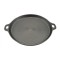 Placa gratar, fonta, rotunda, 34 cm, Perfect Home