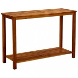 VidaXL Masă consolă de grădină 110x40x75 cm lemn masiv de acacia