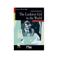 The Luckiest Girl in the World + Audio CD + App (Step Two B1.1) - Paperback - Andrea M. Hutchinson - Black Cat Cideb