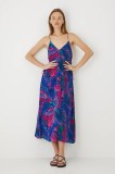 Medicine rochie midi, evazată