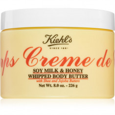 Kiehl's Creme de Corps Soy Milk & Honey Whipped Body Butter unt pentru corp unt de shea 226 g