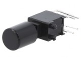 Comutator acționat prin apăsare 3A 30VDC SPST-NO