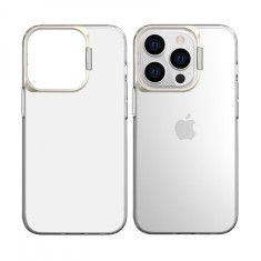 Husa de protectie pentru iphone 14 plus, cu suport metalic pentru camera, bracket series, flippy, protectie antisoc, pc mat, silicon moale pe margini,