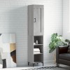 VidaXL Dulap &icirc;nalt, gri sonoma, 34,5x34x180 cm, lemn prelucrat 3200327