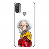 Husa compatibila cu Motorola Moto E20 Silicon Gel Tpu Model One Punch Man Saitama