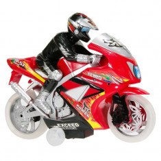 Motocicleta Race cu Rider, sunet si lumina, 30 x 24 x 10 cm