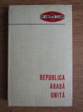 Constantin Sirbu - Republica Araba Unita (1968, editie cartonata)