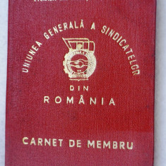 Carnet membru UGSR