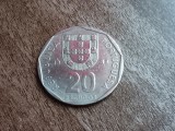 C50 - Moneda foarte veche - Portugalia ante euro - 20 escudos - 1988, Europa