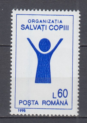 1995 LP 1369 ORGANIZATIA SALVATI COPIII MNH foto