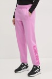 Dkny pantaloni de trening culoarea violet, cu imprimeu, DP5P3585