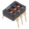 Comutator DIP-SWITCH 3 secțiuni ON-OFF