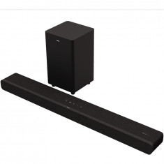 Soundbar TCL TS8212, 2.1.2, 300W, Bluetooth, Dolby Atmos, Subwoofer Wireless, Negru