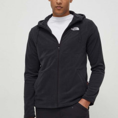 The North Face hanorac Homesafe culoarea negru, cu glugă, neted