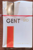 Cumpara ieftin GENT CARTONAT ANII&#039;80/ PACHET CU TIGARI DE COLECTIE /