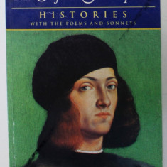 THE COMPLETE OXFORD SHAKESPEARE , VOLUME I : HISTORIES WITH THE POEMS AND SONNETS , 1994 , PREZINTA HALOURI DE APA