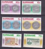 Surinam 1983 monede bancnote MI 1032-1037 MNH