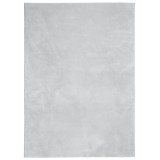 Cumpara ieftin Covor HUARTE, fir scurt, moale si lavabil, gri, 160x230 cm