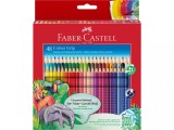Creioane Faber-Castell Grip 2001 48 set, triunghiulare, acuarela