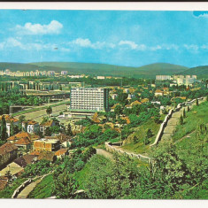Carte Postala veche Romania - Cluj Napoca - Vedere de pe cetatuie , Circulata 75