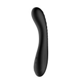 Vibrator INTY TOYS DASH, pentru stimularea punctului G, 10 funcții de vibrații ultra-puternice, silențios, rezistent la apă, 19.7 cm, negru