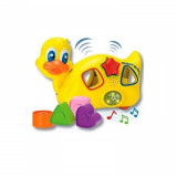 Jucarie muzicala sortatoare Ratusca Duck, Cangaroo
