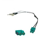 Cablu adaptor antena radio fakra dublu cu amplificator activ cu alimentare fakra Cod: W7906 Automotive TrustedCars