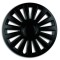 SET CAPACE ROTI 15` NEGRE LUXURY 78504