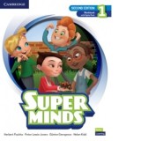 Super Minds Second Edition Level 1 Workbook with Digital Pack - Gunter Gerngross, Herbert Puchta, Peter Lewis-Jones, Helen Kidd