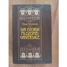Din istoria filozofiei universale- Dan Badarau