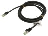 Cablu Patch Cord S/FTP Cat 8.1 LSZH Goobay 15m Negru Mufa RJ45 Conductor Cupru
