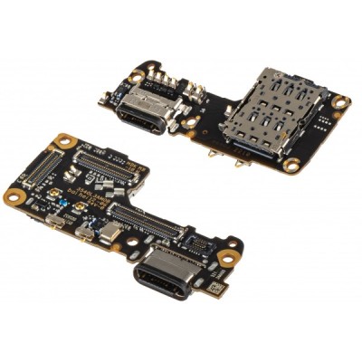 Placa cu Conector Incarcare - Microfon - Modul Cititor SIM Xiaomi 12S / 12X / 12, Service Pack 5600010L3A00 foto
