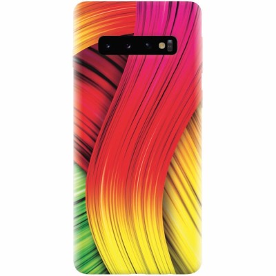 Husa silicon pentru Samsung Galaxy S10 Plus, Colorful Abstract foto