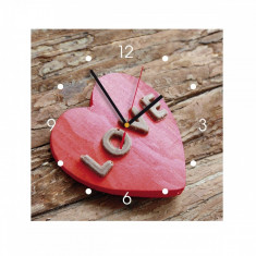 Ceas de perete din MDF - love - My Clock foto