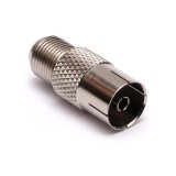 Adaptor F-TV m-m cupru nichelat