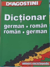 DICTIONAR GERMAN-ROMAN, ROMAN-GERMAN-COLECTIV-250109