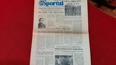 Ziar Sportul 5 04 1976 foto
