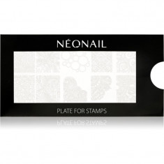 NEONAIL Stamping Plate șabloane pentru unghii tip 01 1 buc