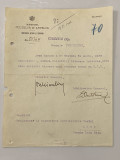 Ion Minulescu - document vechi - semnatura olografa